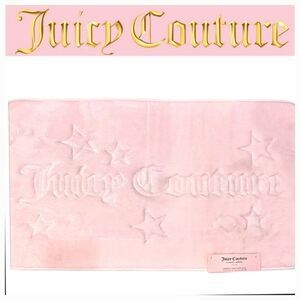 Juicy Couture Home Logo Stars Memory Foam Bath Rug
